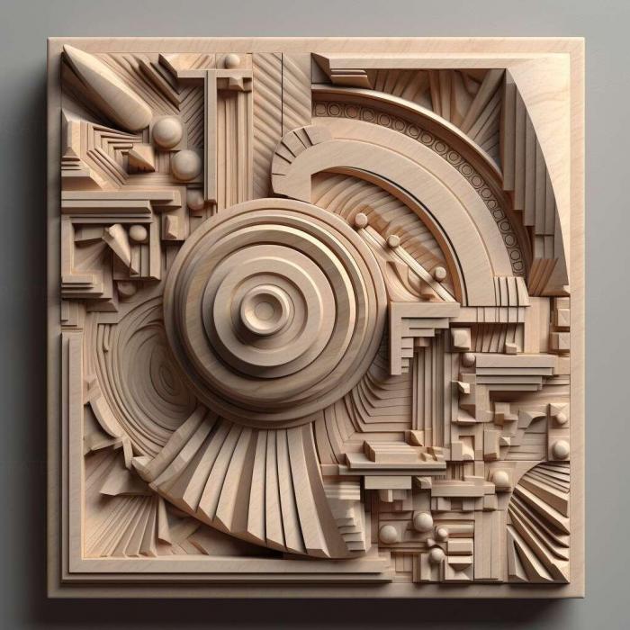 نموذج ثلاثي الأبعاد لآلة CNC 3D Art 